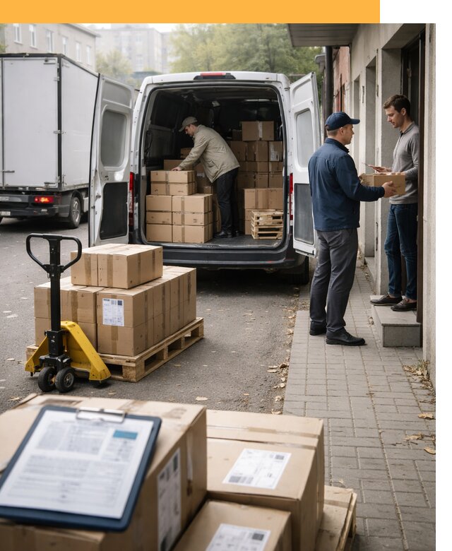 Доставка грузов от двери до двери с таможней от 46391 руб.