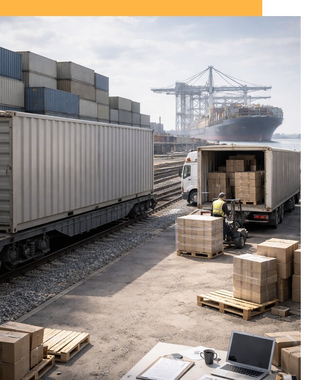 Мультимодальные перевозки грузов по миру от 46391 руб