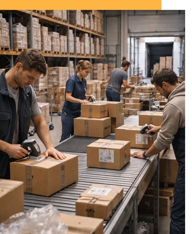 Доставка товаров для маркетплейсов от двери до склада от 7732