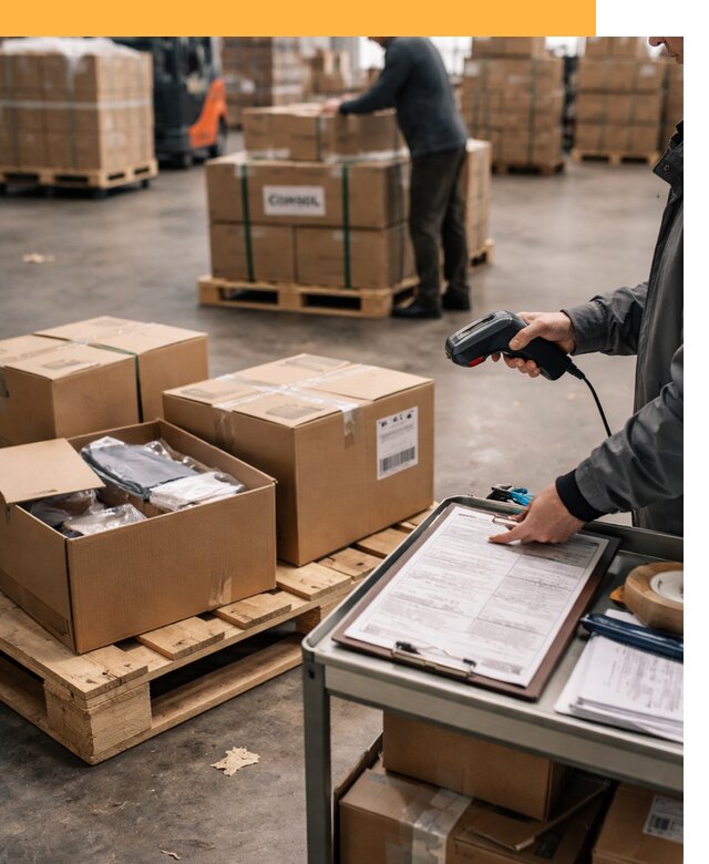 Сборные грузы из Китая: доставка, склад и таможня от 18556