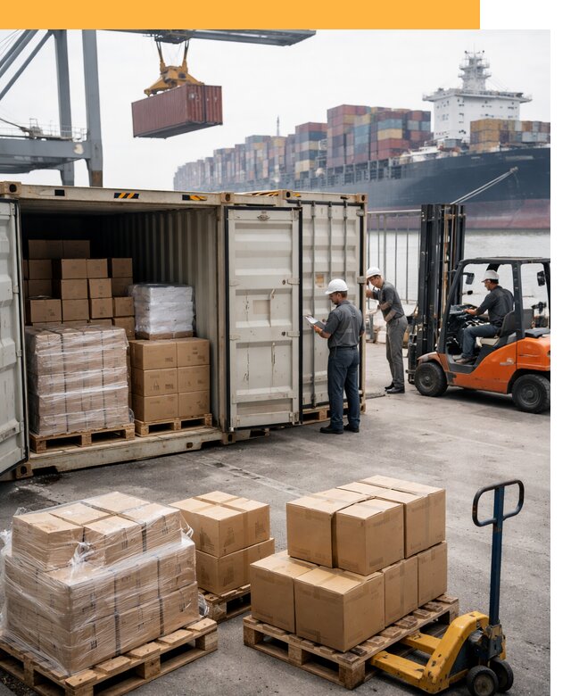 Контейнерные перевозки из Китая под ключ от 123708 руб/контейнер