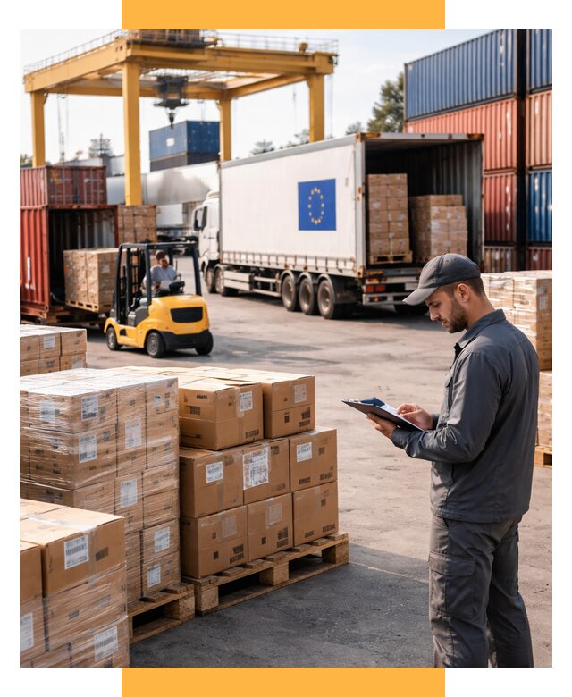 Доставка грузов из Европы от 12371 р., логистика СетСервис-Крг