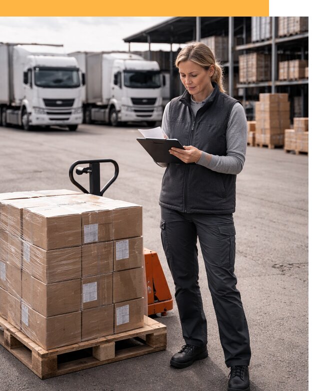 Доставка грузов из Европы к дверям клиента от 12371 руб