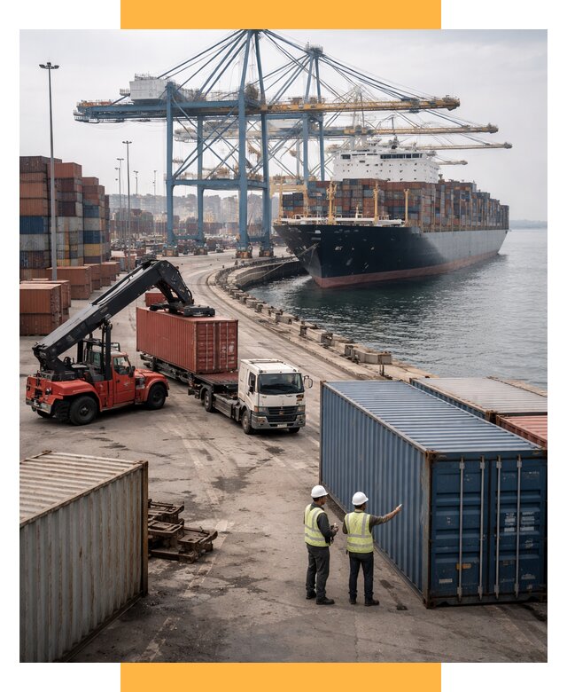 Морские перевозки из Европы от 61854 р. за контейнер | СетСервис-Крг