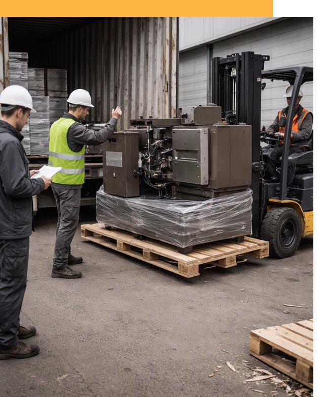 Доставка промышленного оборудования из Европы от 46391