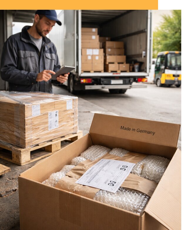 Доставка грузов из Германии от 46391 руб с таможенным оформлением