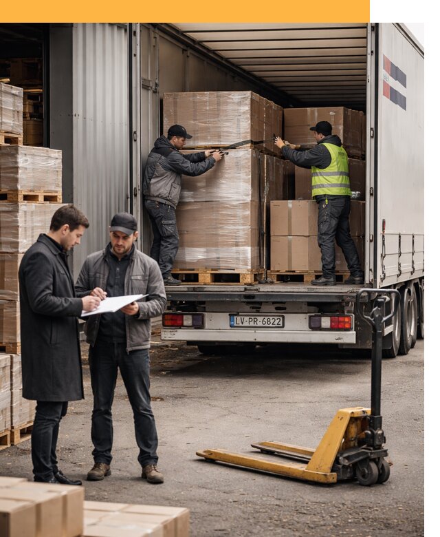 Автоперевозки из Латвии — международная доставка от 77318