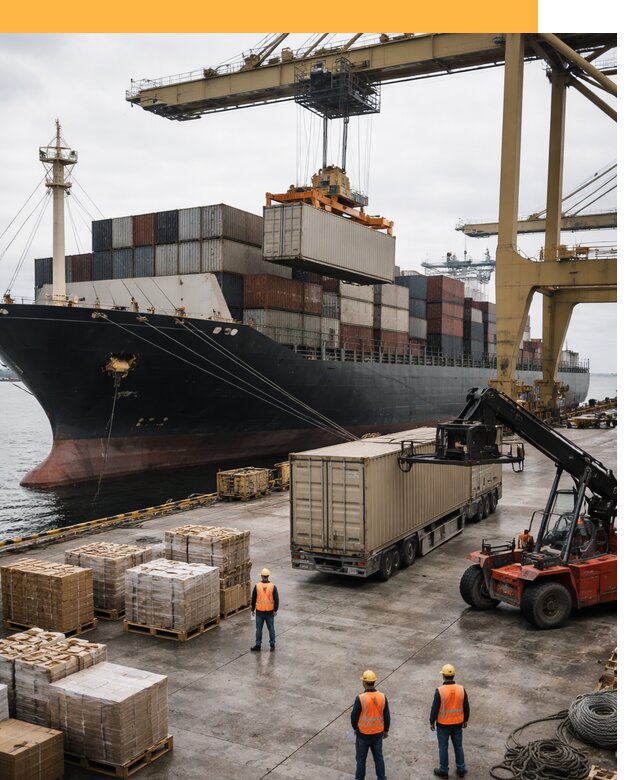 Морские перевозки из Индии: доставка FCL/LCL, таможня от 123708