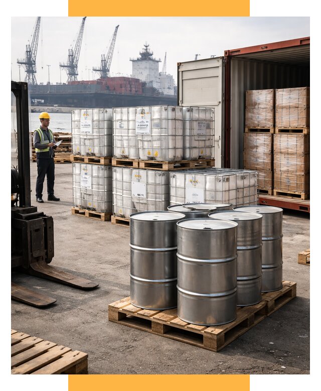 Доставка химического сырья из Индии от 257725 р. | СетСервис-Крг