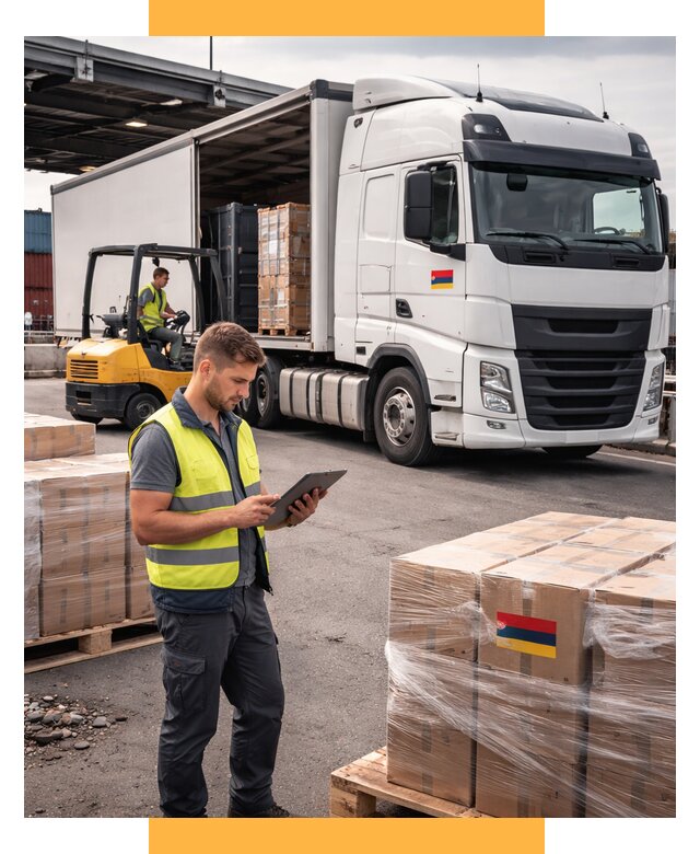 Автоперевозки из Армении от 97936 р. — услуги СетСервис-Крг