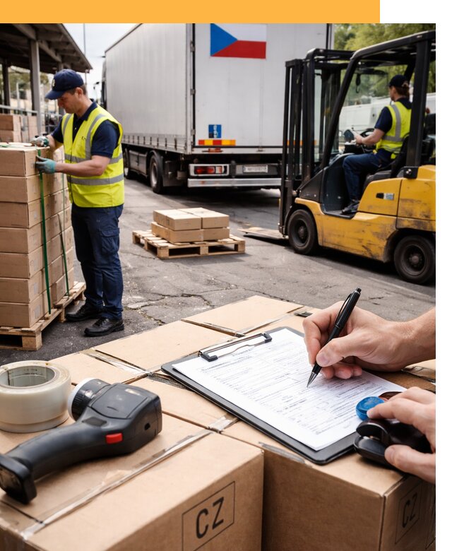 Доставка грузов в Чехию от 36082 руб, международные перевозки