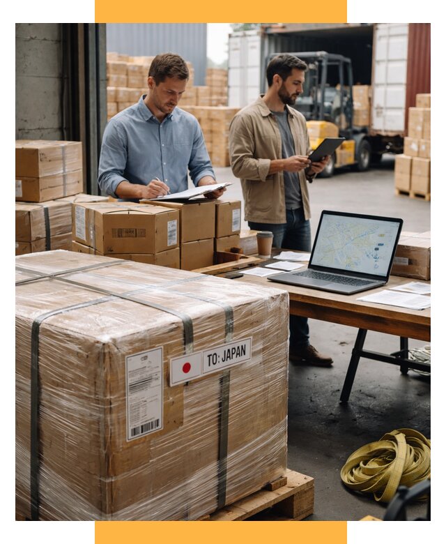 Доставка грузов в Японию от 25773 р., логистика СетСервис-Крг