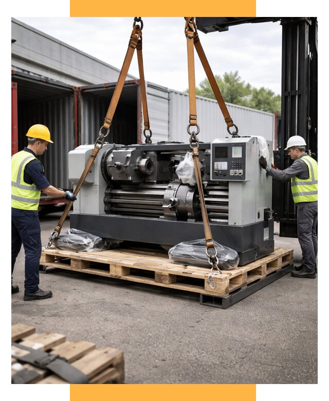 Перевозка станков и таможня от 61854 р. | СетСервис-Крг логистика