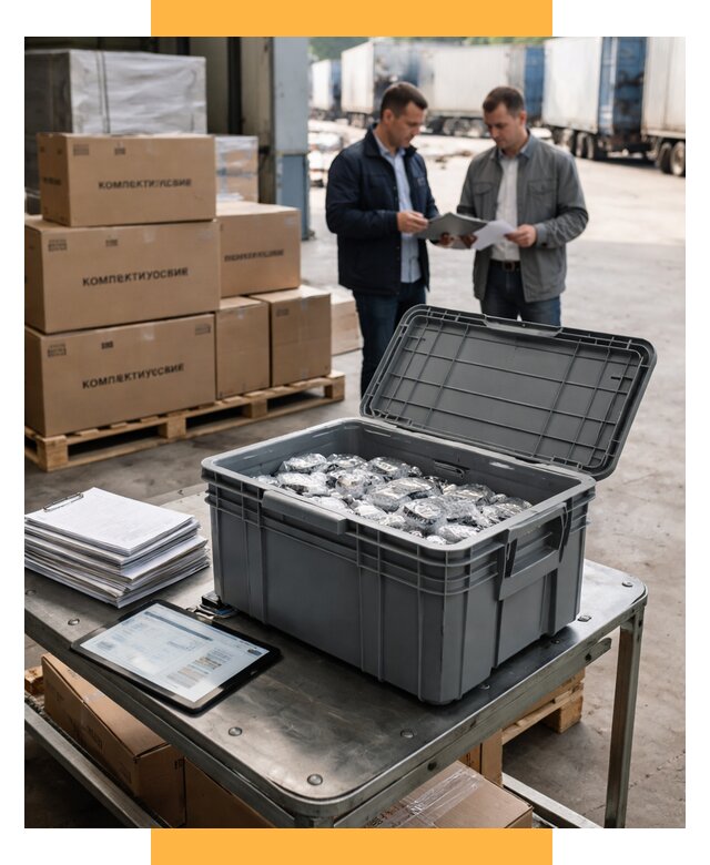 Перевозка комплектующих из Китая от 6701 р. | СетСервис-Крг