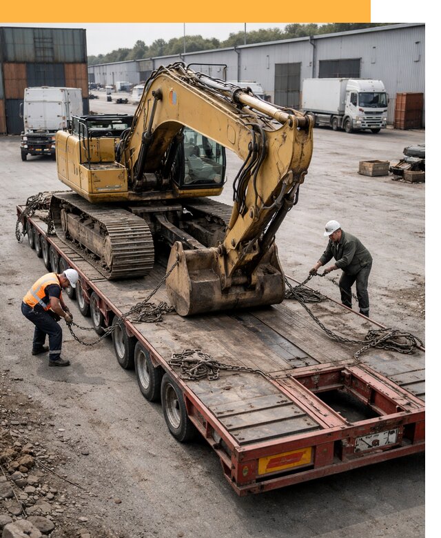 Перевозка спецтехники по России и миру от 46391 руб