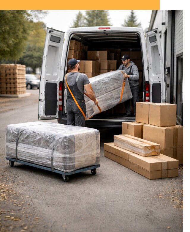 Перевозка мебели по России и за рубеж с таможней от 7732