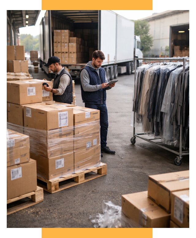 Перевозка и доставка одежды из Китая от 7732 р., СетСервис-Крг