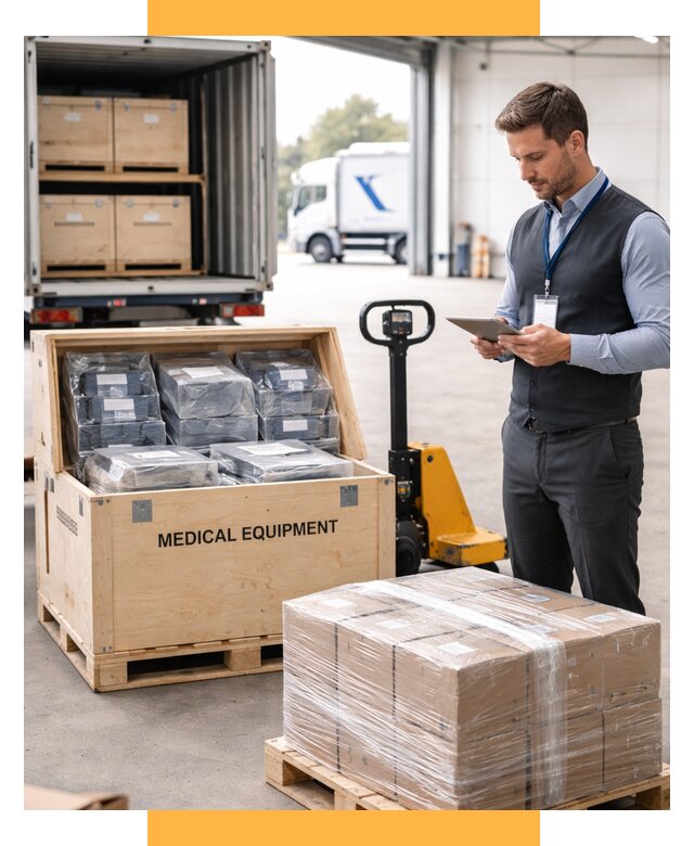 Перевозка медицинского оборудования от 15464 р. в СетСервис-Крг