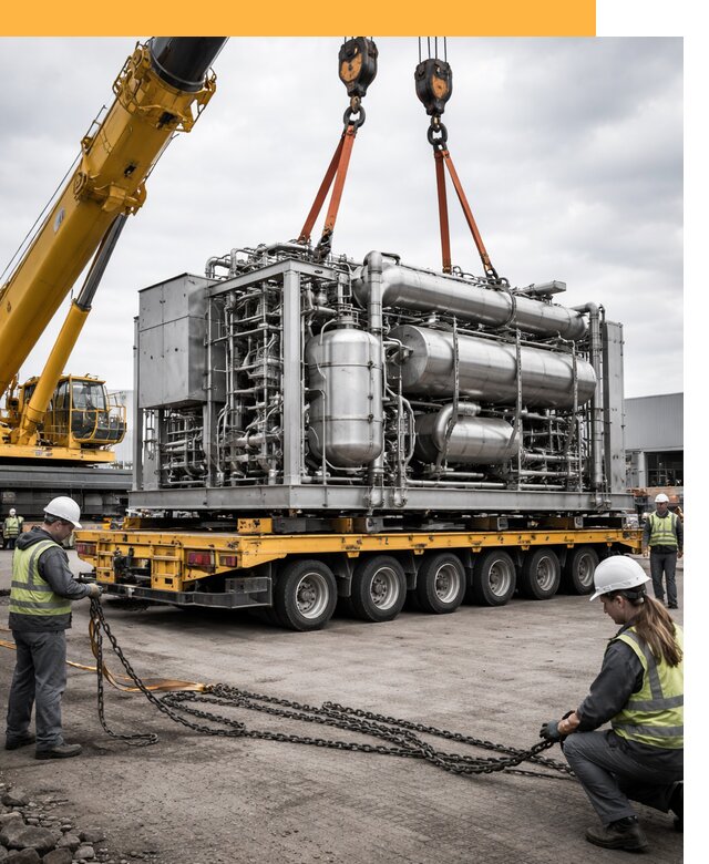 Перевозка тяжеловесных грузов по миру от 154635 руб