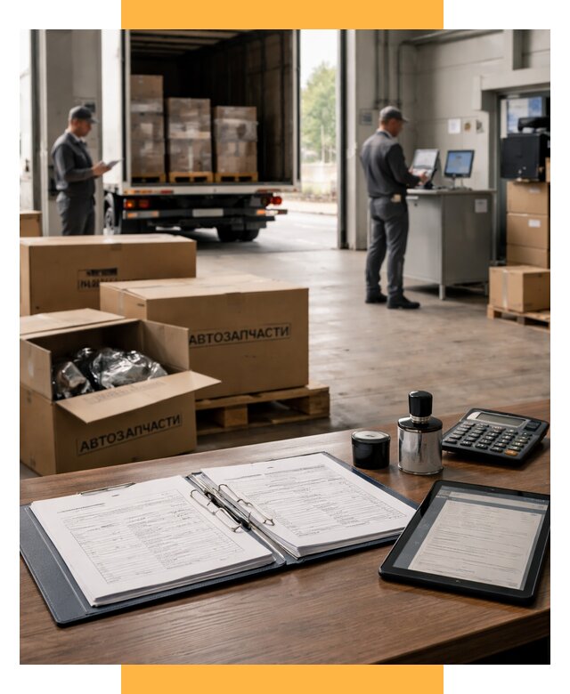 Таможенное оформление автозапчастей под ключ от 8763 р., СетСервис-Крг