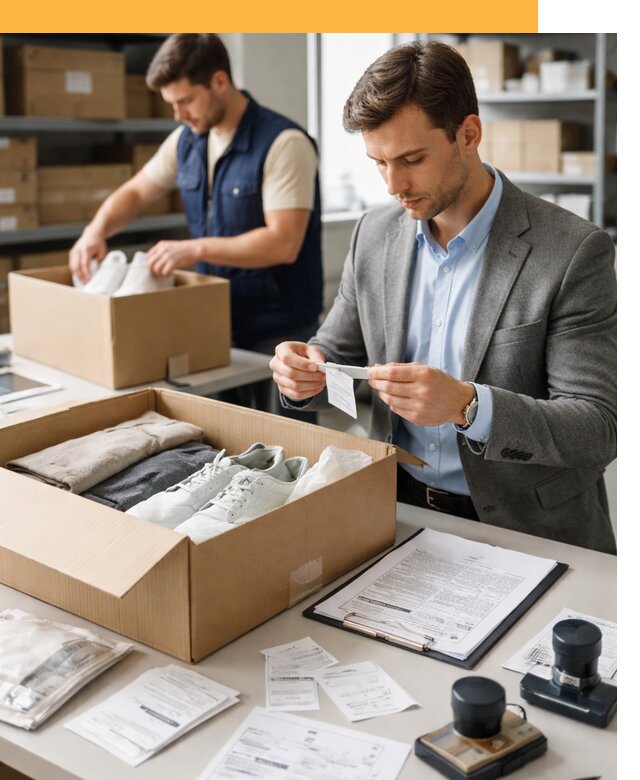 Таможенное оформление одежды и обуви по выгодной цене от 6701 руб