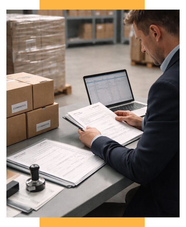 Таможенное оформление косметики под ключ от 7732 р. | СетСервис-Крг