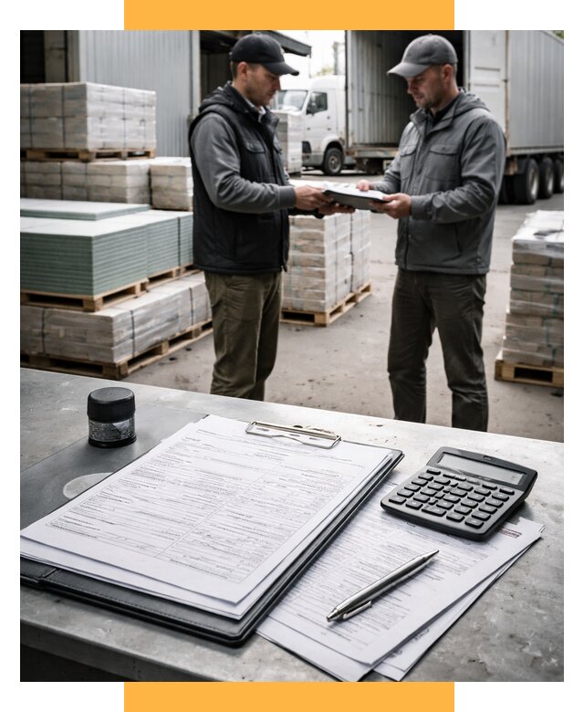 Таможенное оформление стройматериалов от 8763 р. | СетСервис-Крг